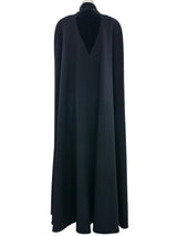 1992 Yeohlee Black Wool Cape Outerwear arcadeshops.com
