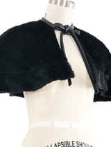 2002 Yeohlee Black Felted Shrug Jacket arcadeshops.com