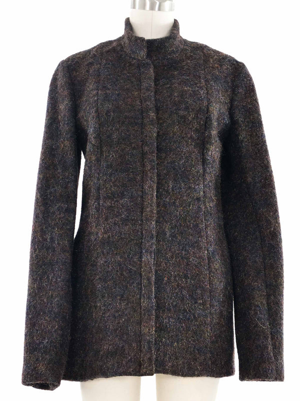 2000 Yeohlee Metallic Felted Wool Jacket