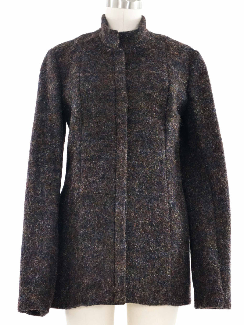 2000 Yeohlee Metallic Felted Wool Jacket