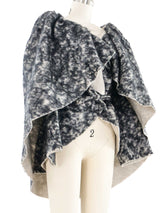 2011 Yeohlee Felted Boucle Cape Jacket