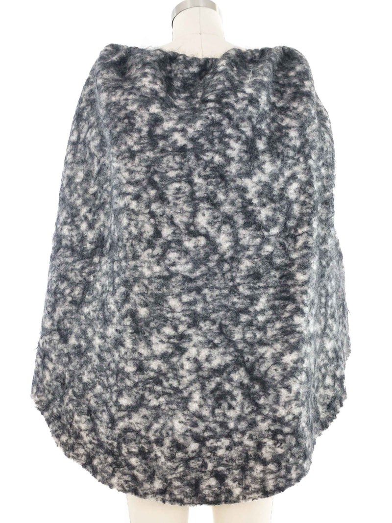 2011 Yeohlee Felted Boucle Cape Jacket