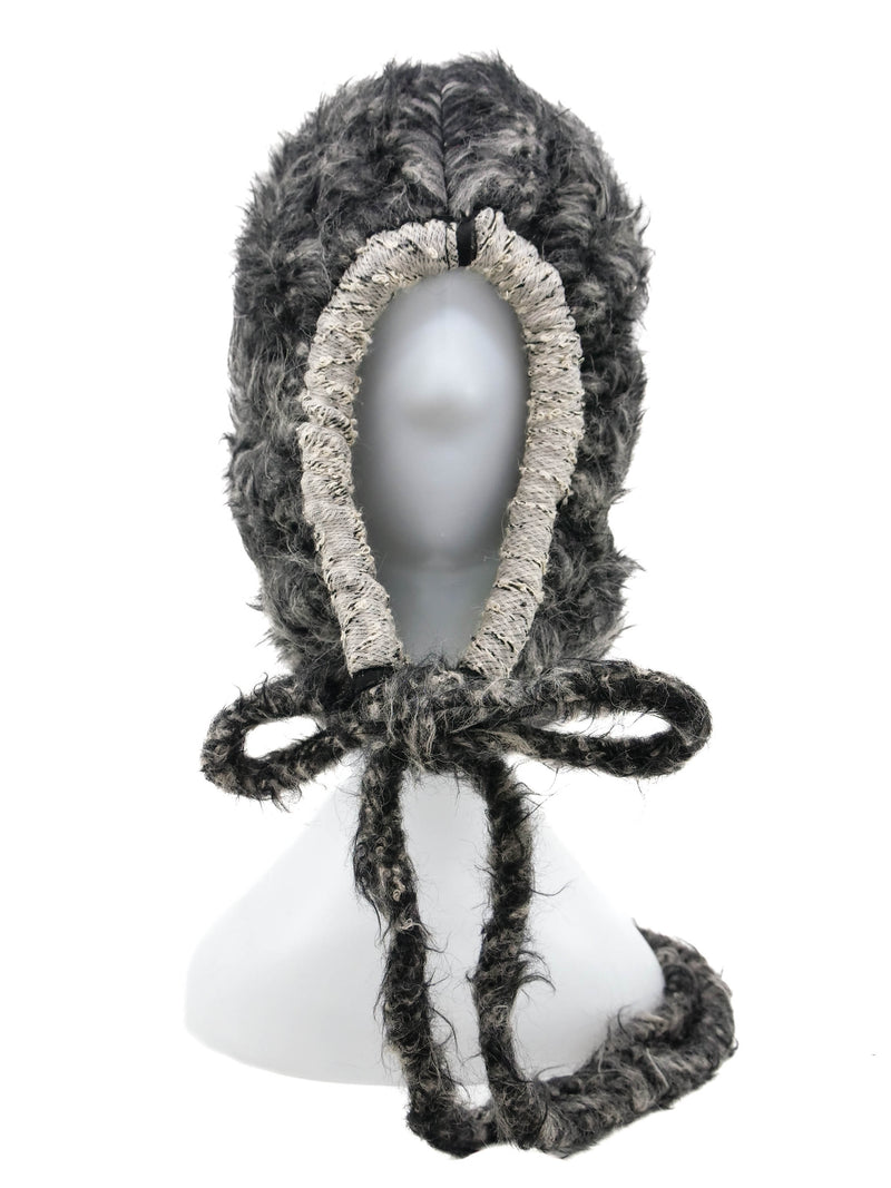 2009 Yeohlee Melange Alpaca Cardigan And Hood