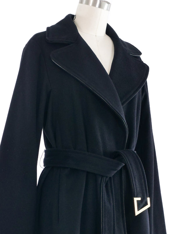 2010 Gucci Belted Wool Coat Outerwear arcadeshops.com