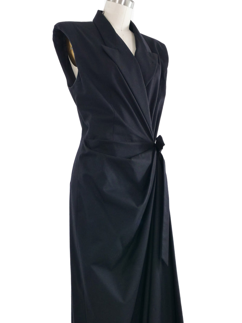 Dries Van Noten Sleeveless Wrap Dress Dress arcadeshops.com