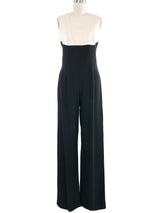 Angelo Tarlazzi Bow Accented Jumpsuit Jumpsuit arcadeshops.com
