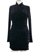 2023 Balenciaga Velvet Knot Dress Dress arcadeshops.com