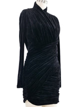 2023 Balenciaga Velvet Knot Dress Dress arcadeshops.com