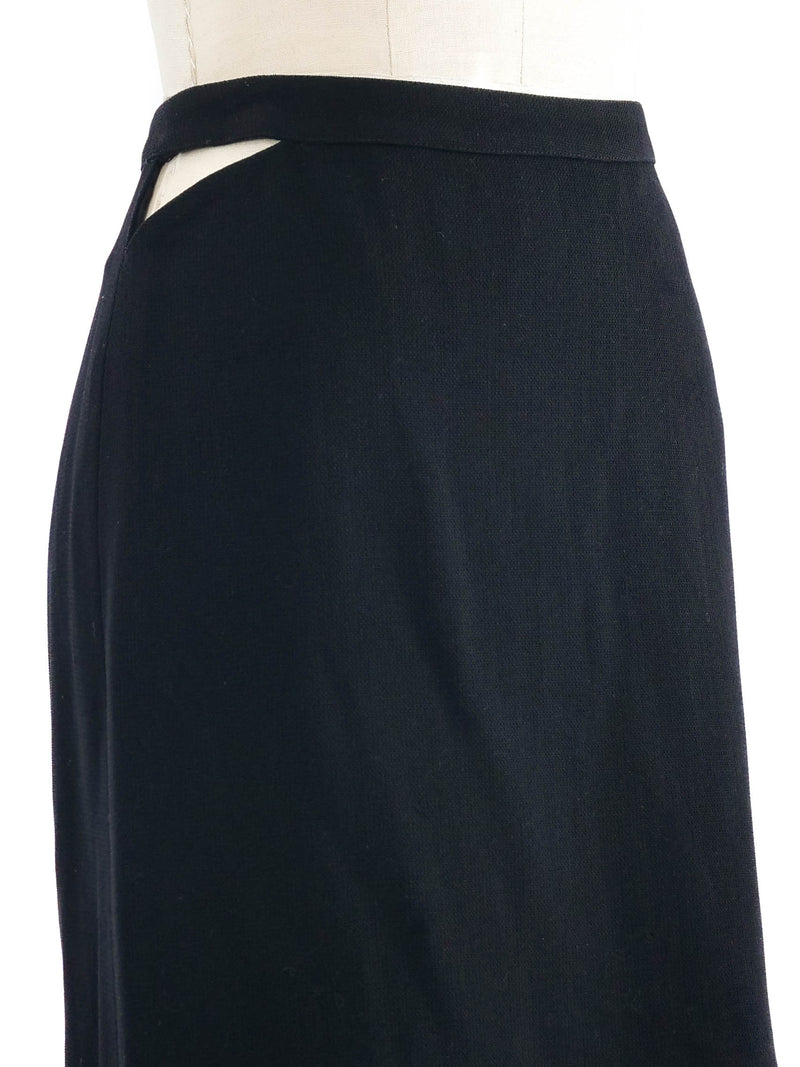1997 Gianni Versace Cut Out Mini Skirt Bottom arcadeshops.com