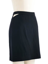 1997 Gianni Versace Cut Out Mini Skirt Bottom arcadeshops.com
