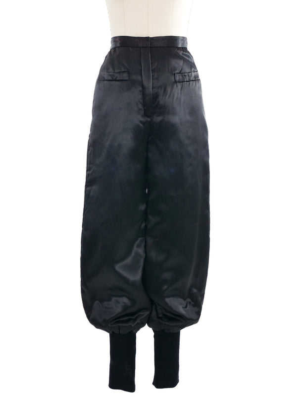 Sonia Rykiel Quilted Satin Joggers Bottom arcadeshops.com