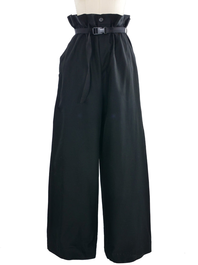 2017 Maison Margiela Paperbag Waist Trousers Bottom arcadeshops.com