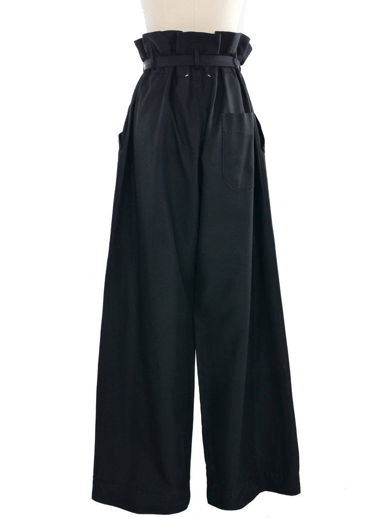 2017 Maison Margiela Paperbag Waist Trousers Bottom arcadeshops.com