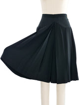 Chanel Pleated Black Shorts Bottom arcadeshops.com