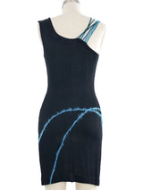 1998 Gianni Versace Black Jersey Mohair Yarn Mini Dress Dress arcadeshops.com
