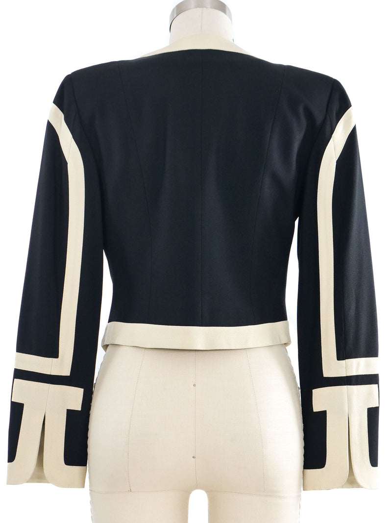 Moschino Graphic Cropped Jacket Jacket arcadeshops.com