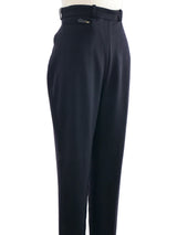 Hermes Black Wool Riding Pants Bottom arcadeshops.com