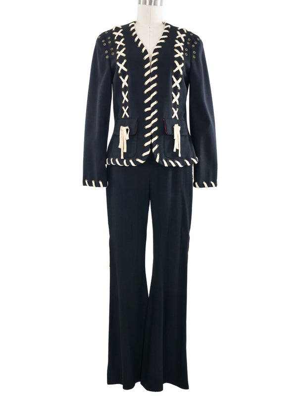 Moschino Laced Pant Suit Suit arcadeshops.com