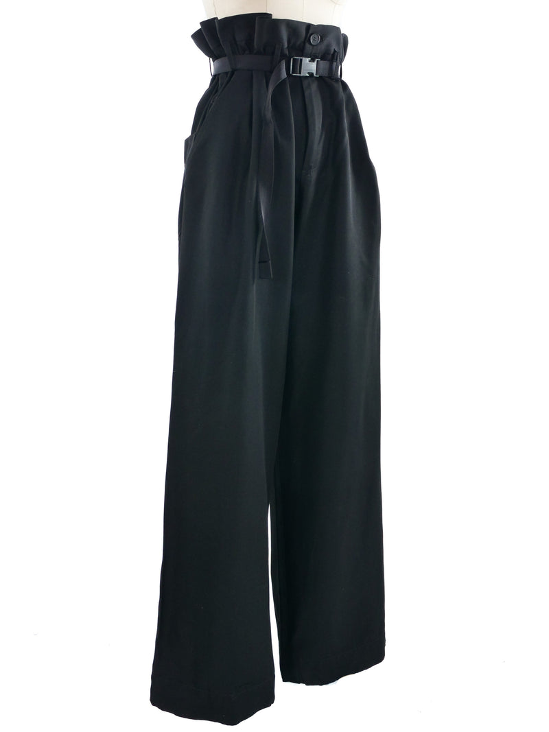 2017 Maison Margiela Paperbag Waist Trousers Bottom arcadeshops.com