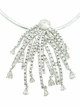 Oscar de la Renta Crystal Branch Collar Necklace
