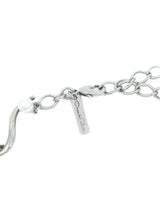 Oscar de la Renta Pearl Beaded Scroll Necklace