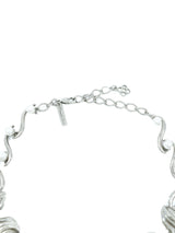 Oscar de la Renta Pearl Beaded Scroll Necklace