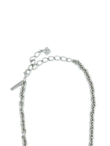 Oscar de la Renta Acrylic Agate Pendant Necklace