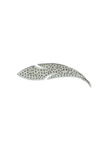 Kenneth Jay Lane Crystal Feather Brooch