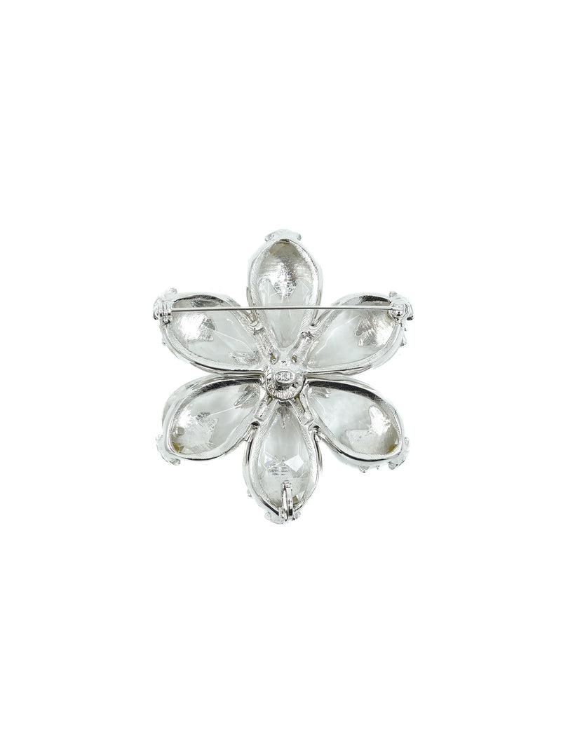Kenneth Jay Lane Frozen Flower Brooch