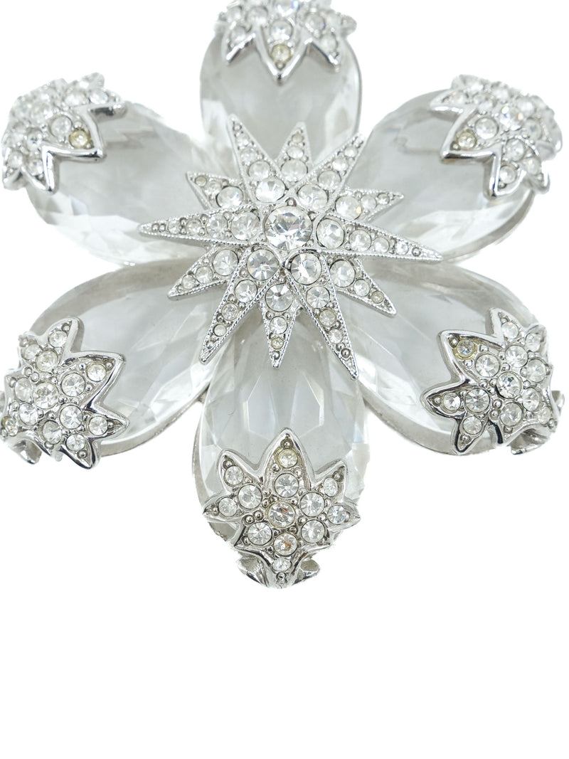 Kenneth Jay Lane Frozen Flower Brooch