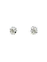 Oscar de la Renta Embellished Seashell Earrings