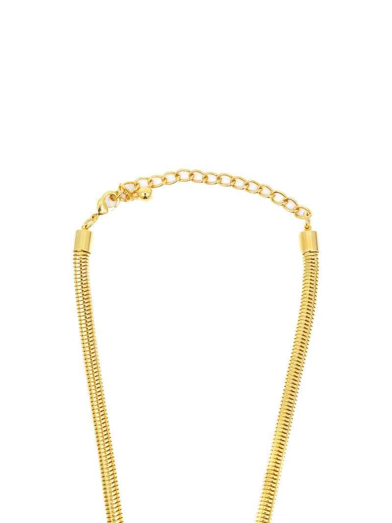 Kenneth Jay Lane Modernist Enamel Pendant Necklace