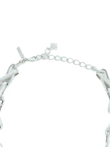 Oscar de la Renta Heart Padlock Necklace