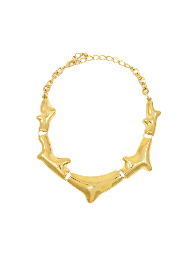 Kenneth Jay Lane Goldtone Coral Necklace