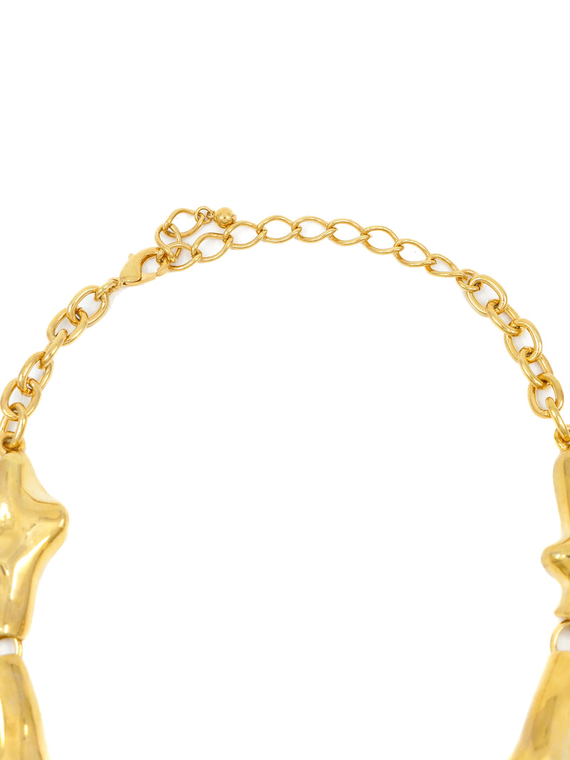 Kenneth Jay Lane Goldtone Coral Necklace