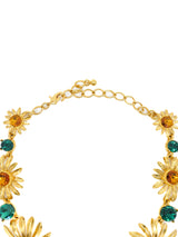 Kenneth Jay Lane Floral Sunburst Necklace