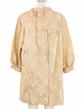 Lilli Diamond Metallic Opera Coat