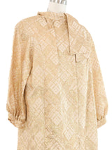 Lilli Diamond Metallic Opera Coat