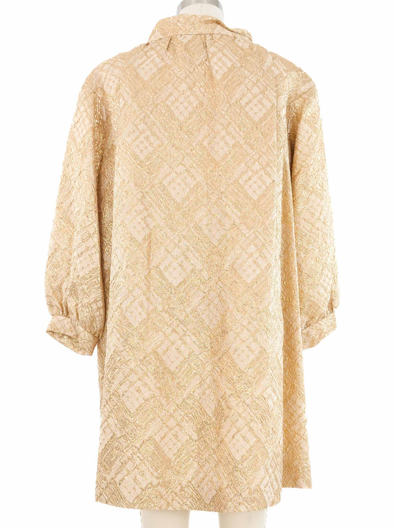 Lilli Diamond Metallic Opera Coat