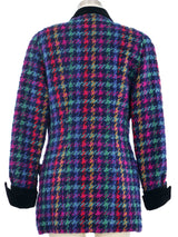 Escada Multicolor Tweed Blazer