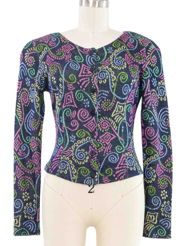 Missoni Multicolor Geometric Cardigan