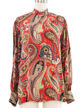 Lanvin Paisley Printed Blouse