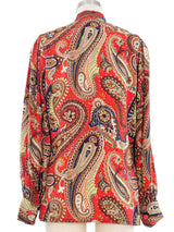 Lanvin Paisley Printed Blouse