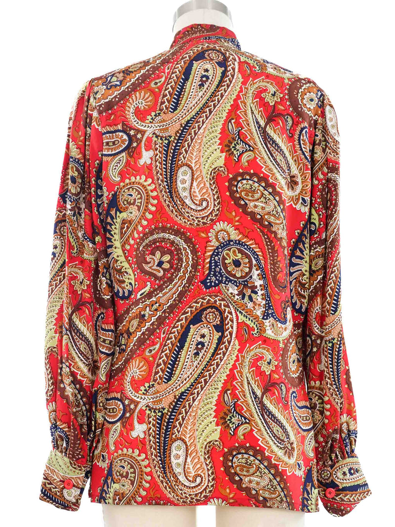 Lanvin Paisley Printed Blouse