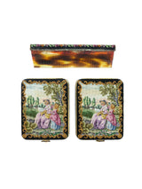 Vienna Needlepoint Box Purse