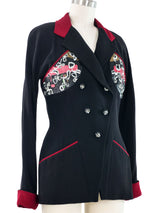 Karl Lagerfeld Embellished Bust Jacket