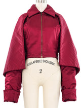 Dolce & Gabbana Satin Bomber Jacket