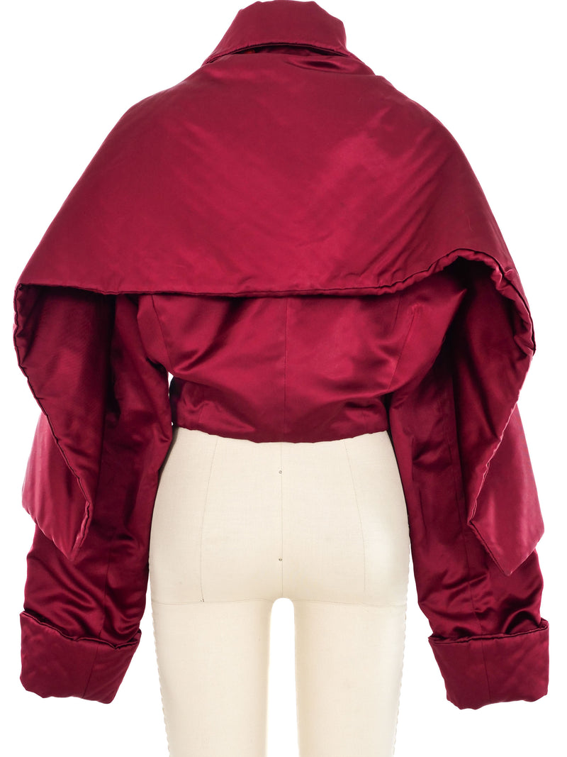 Dolce & Gabbana Satin Bomber Jacket