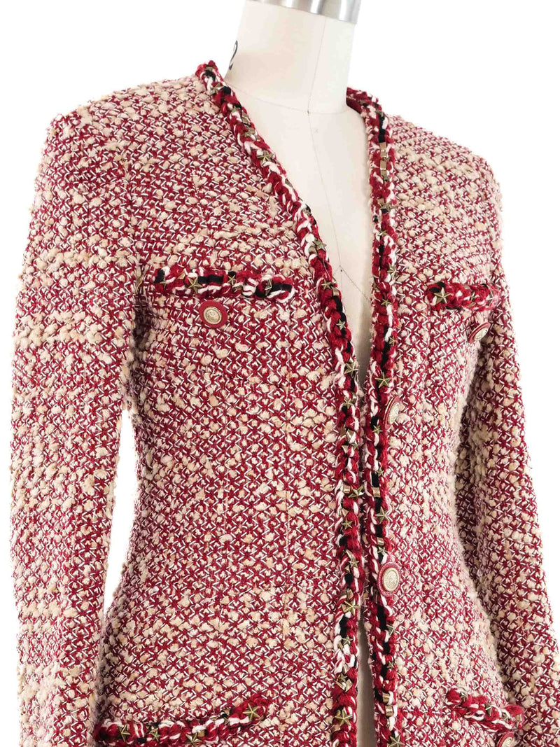 2014 Chanel Metiers d'Art Paris Dallas Tweed Blazer