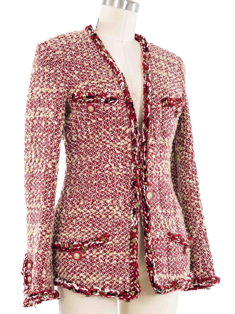 2014 Chanel Metiers d'Art Paris Dallas Tweed Blazer